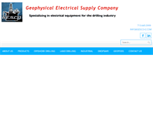 Tablet Screenshot of gesco-e.com